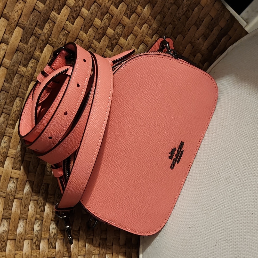 Coach Serena Satchel 1589 Pink Lemonade/QB 💗💓💗 RARE!!! EUC - Picture 9 of 11